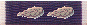 Purple Heartwith 2 Bronze Clusters